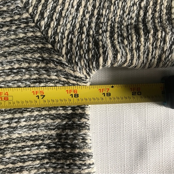 Meadow Rue Anthropologie Medium Shimmering Tweed Grey Boucher Tunic Top Dress - Picture 13 of 14